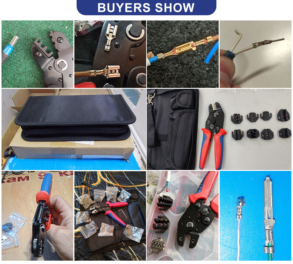 Miniatura: Crimping Pliers for 2.8 4.8 6.3 Tube/Insulation Terminals Electrical Clamp