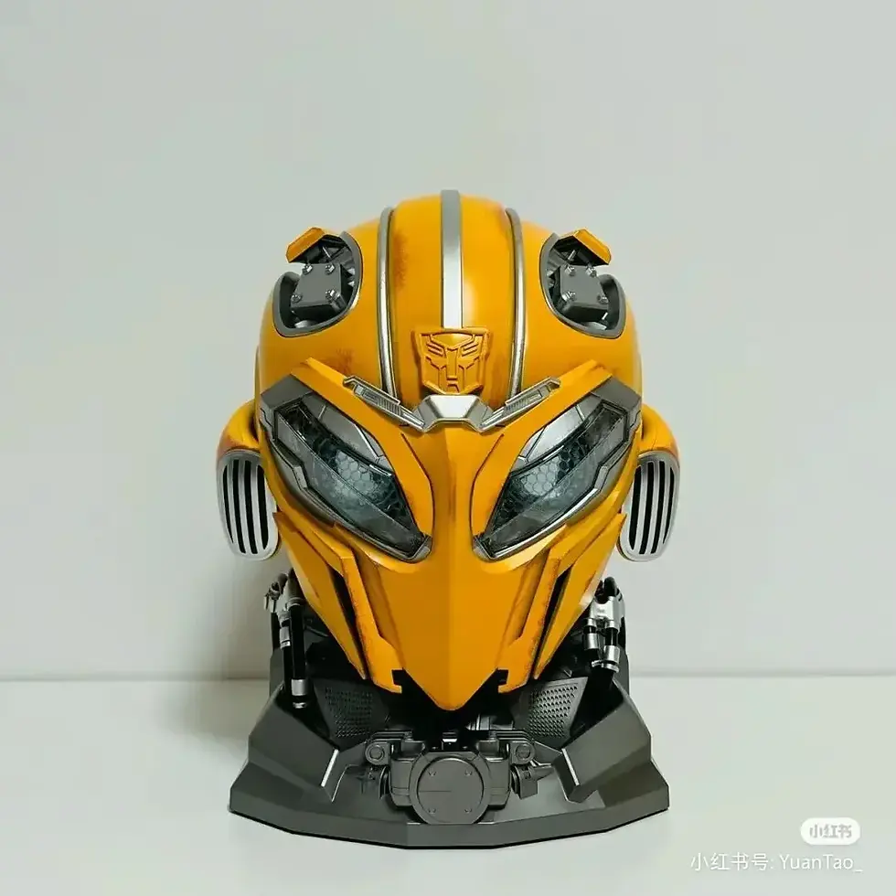 Миниатюра: Genuine Original 1:1 Helmet Genuine Anime Figure Wearable Face Changing 