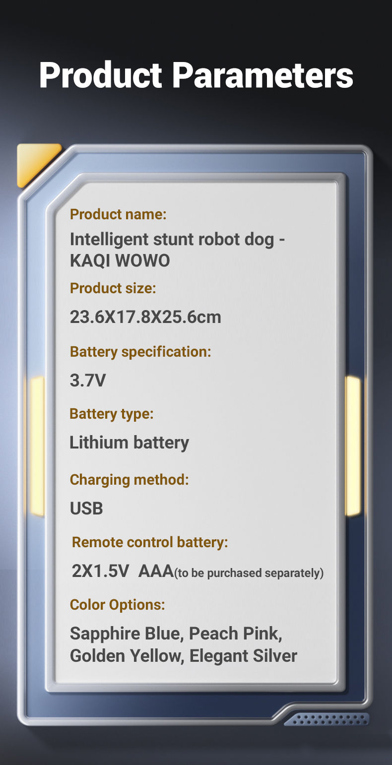 الصورة المصغرة: Intelligent Robot Dog 2.4Ghz Walking and Dancing Interactive Pet Puppy