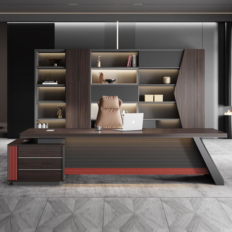 Miniaturbild: Executive Office Desk Pc Drawers Office Furniture