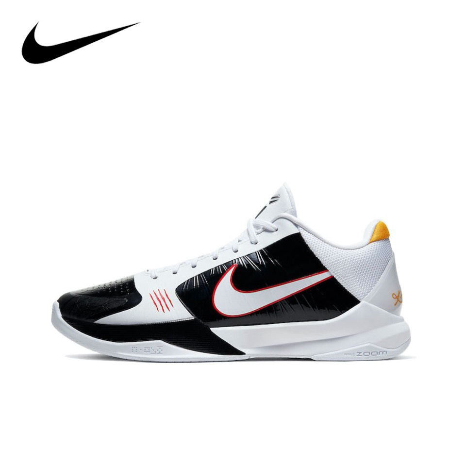 ภาพขนาดย่อ: Original Nike Zoom Kobe 5 Protro "Chaos" Green Purple Color For Men 