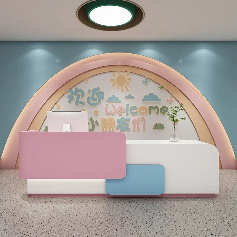 Miniaturbild: Furniture Stores Reception Hairdressing Cashier Table Salon Aesthetic Counter