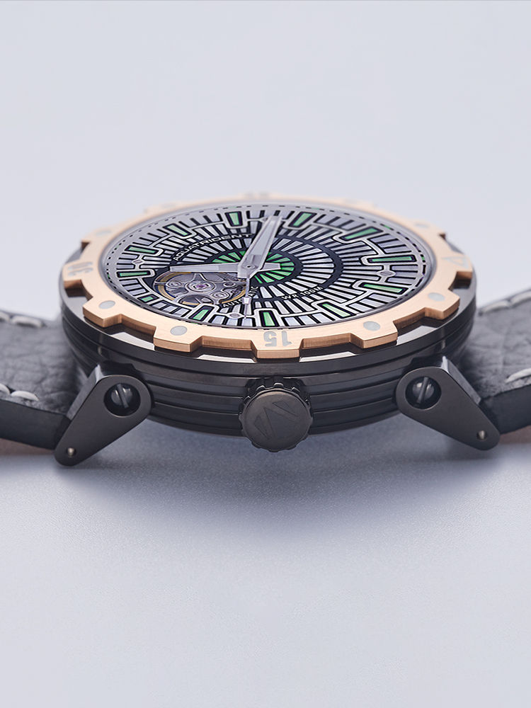 ภาพขนาดย่อ: Aquatrident 40MM luxury men's leisure watch NH38 automatic mechanical 