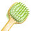 サムネイル： Natural Bristles Back Scrubber Shower Brush With Detachable Long Wooden Handle