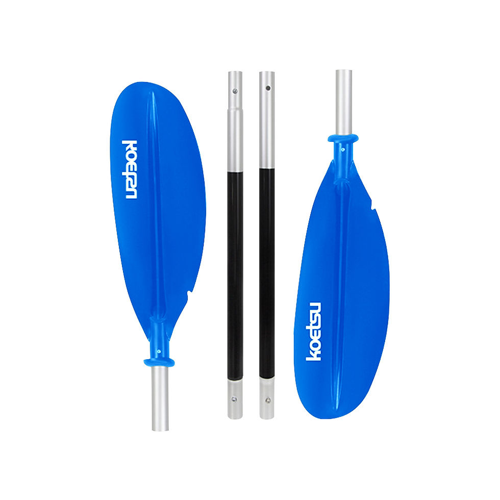 縮圖：4-Piece Aluminum Paddle Two Way Paddle One Way Paddle  Kayak Boat Paddle