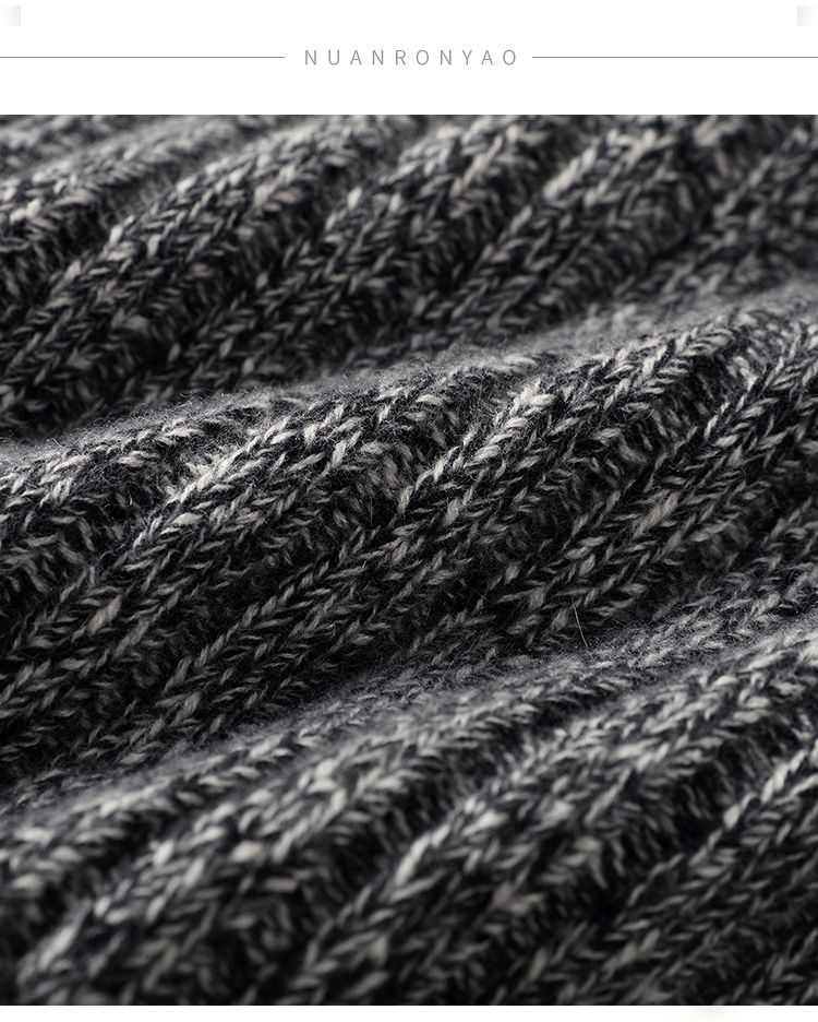 Thumbnail: 100% Cashmere Turtleneck Winter Business Knitted pullover