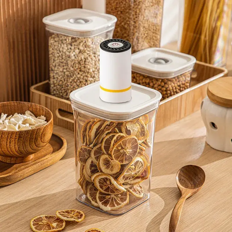 縮圖：Dried Fruit Storage Box Square Pet Press Type Simple Air Vacuum Sealed 