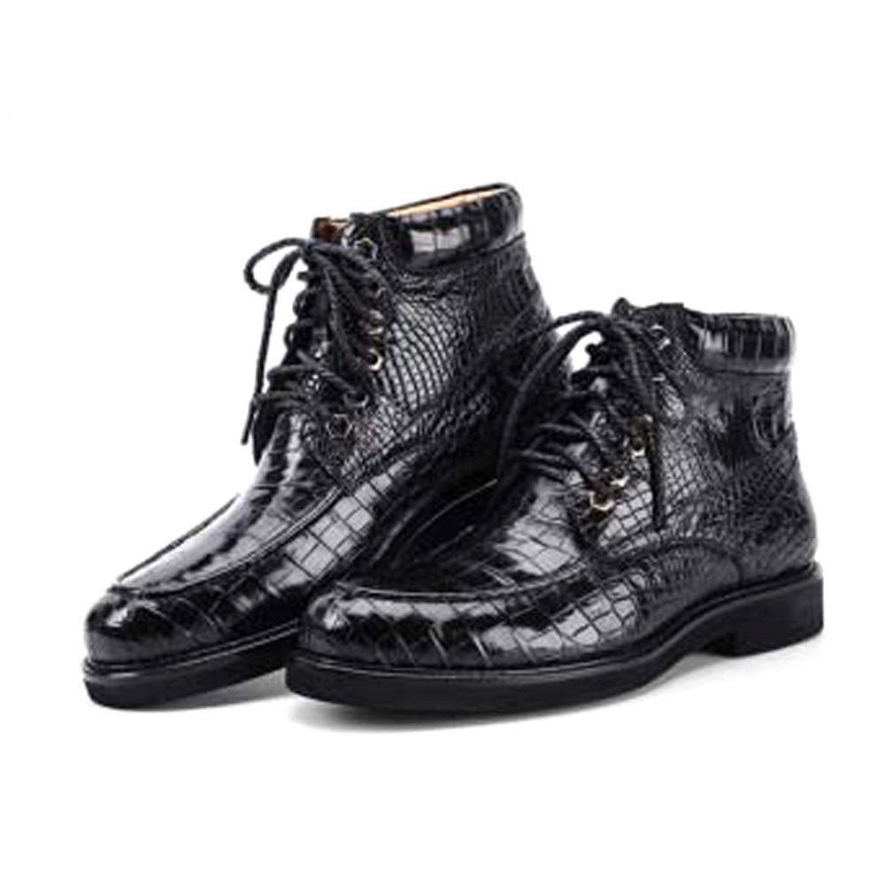 High cut  Men crocodile shoes business Leisure shoes crocodile boot