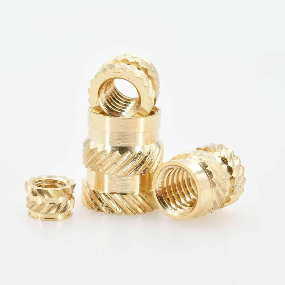 Miniatyrbilde: Brass Insert Nut Metric Thread Inserts Hot Melt Heat Nuts Copper