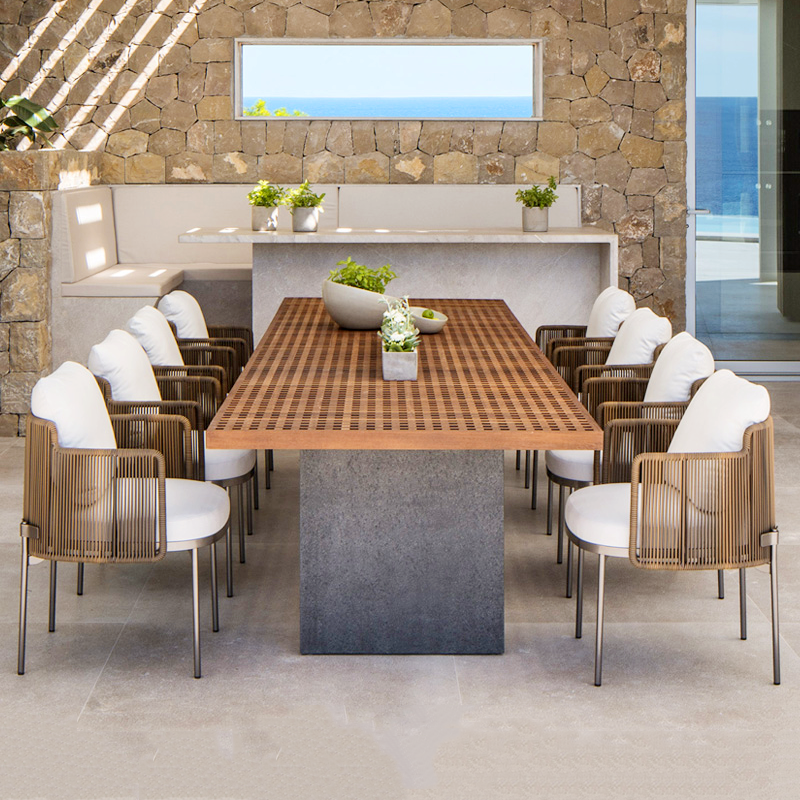 תמונה ממוזערת: Italian Garden Furniture Outdoor Sets Unique Home Back Yard Patio Furniture Sets