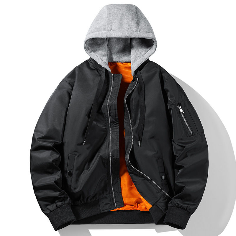 Thumbnail: Anti-stabbing Self Defense Bomber Jacket Slash Proof Anti Knife Zip Protection 