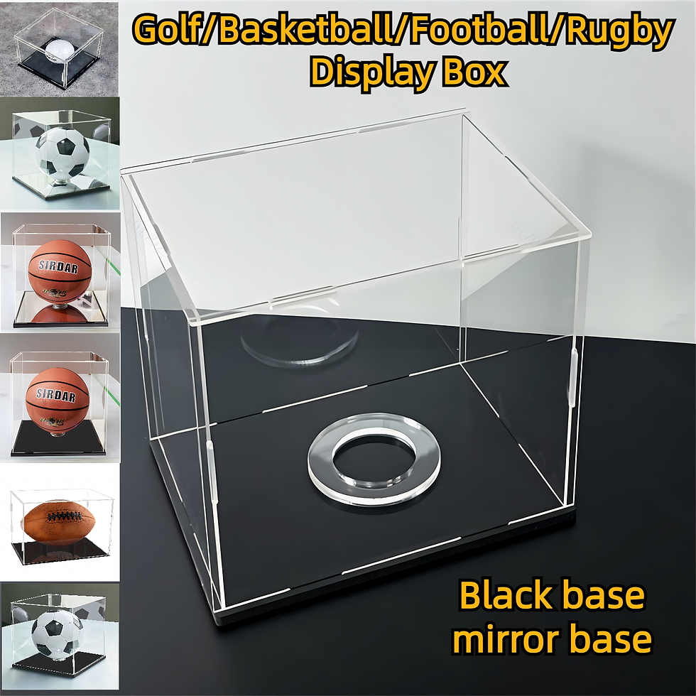 Thumbnail: Acrylic transparent dust-proof box, basketball, football, golf ball display box