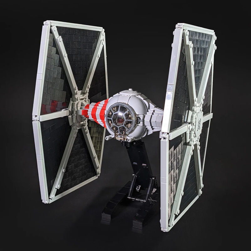 Hình thu nhỏ: Star wars Movie Spaceship Model Bricks Imperia TIE Starfighters Kits Blocks 