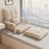 Miniaturbild: Bay Window Folding Sofa Bed Can Lie Down and Sit on A Single Sofa Office