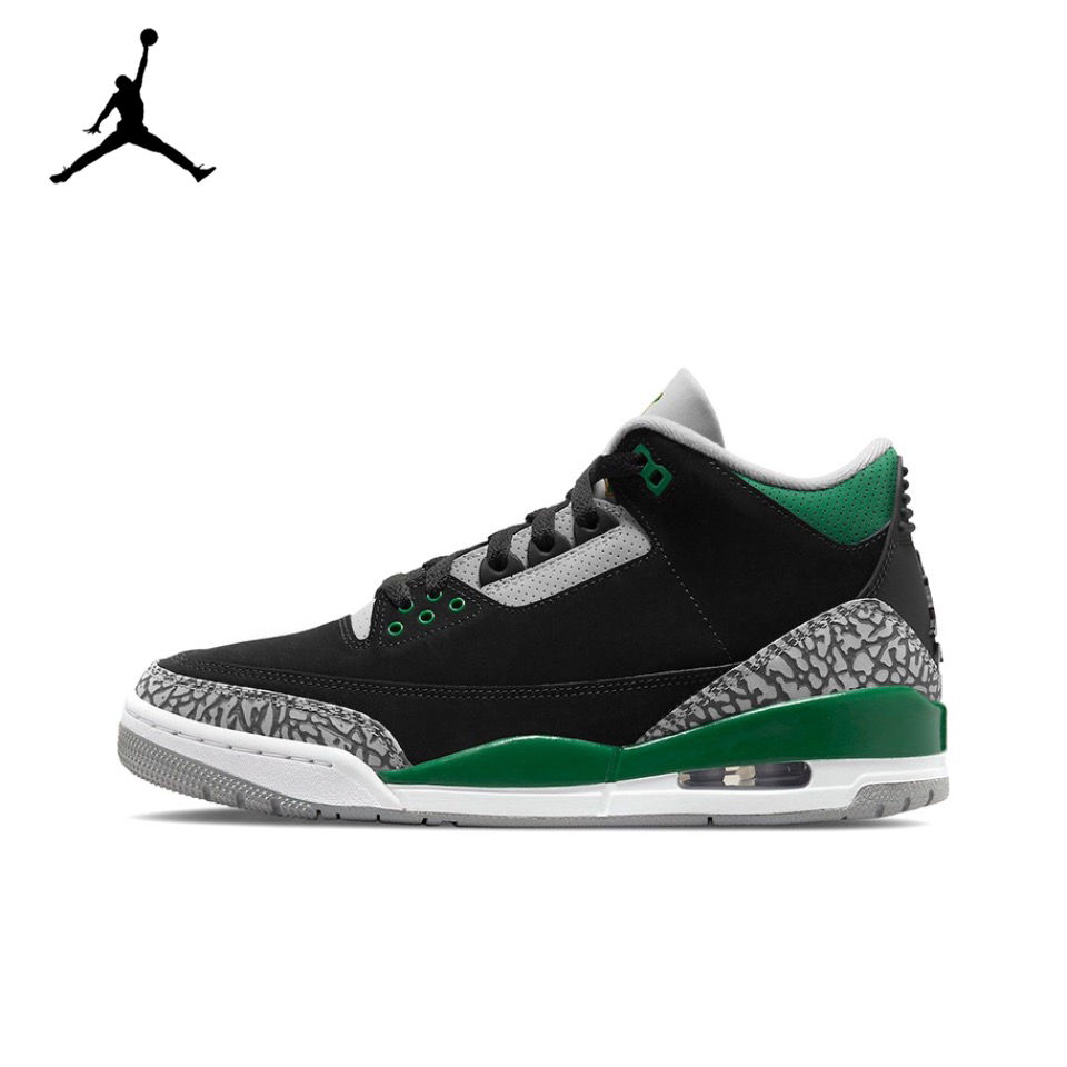 ภาพขนาดย่อ: Original Air Jordan 3 “Black Cement"  Black & White Red Chicago Classic Retro