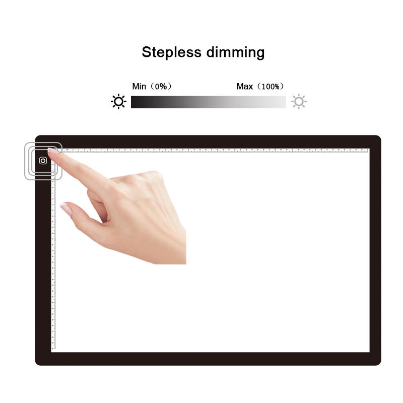Thumbnail: Drawing Tablet LED Digital Graphics Light light Pad Box Painting Tracing Panel