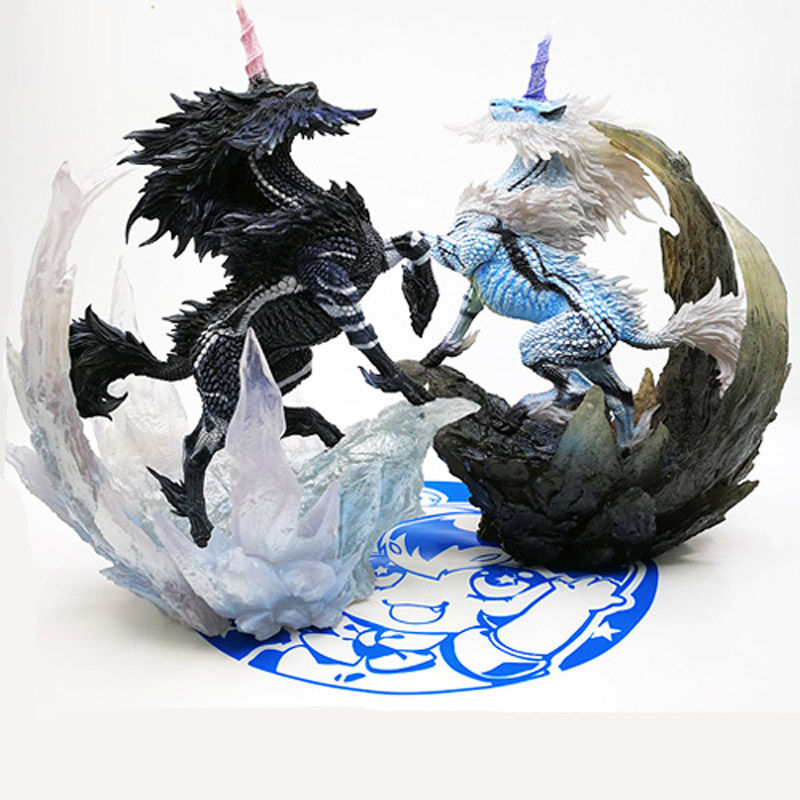 Miniatyrbilde:  White Unicorn Ice Unicorn Action Figure Collection Decoration 