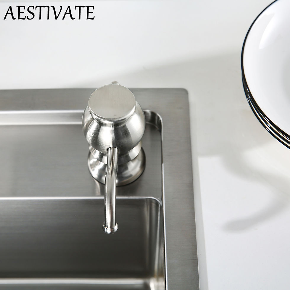 Thumbnail: Kitchen Soap Dispenser Sink Liquid Soap Bottle Hand Wash Soap Dispenser