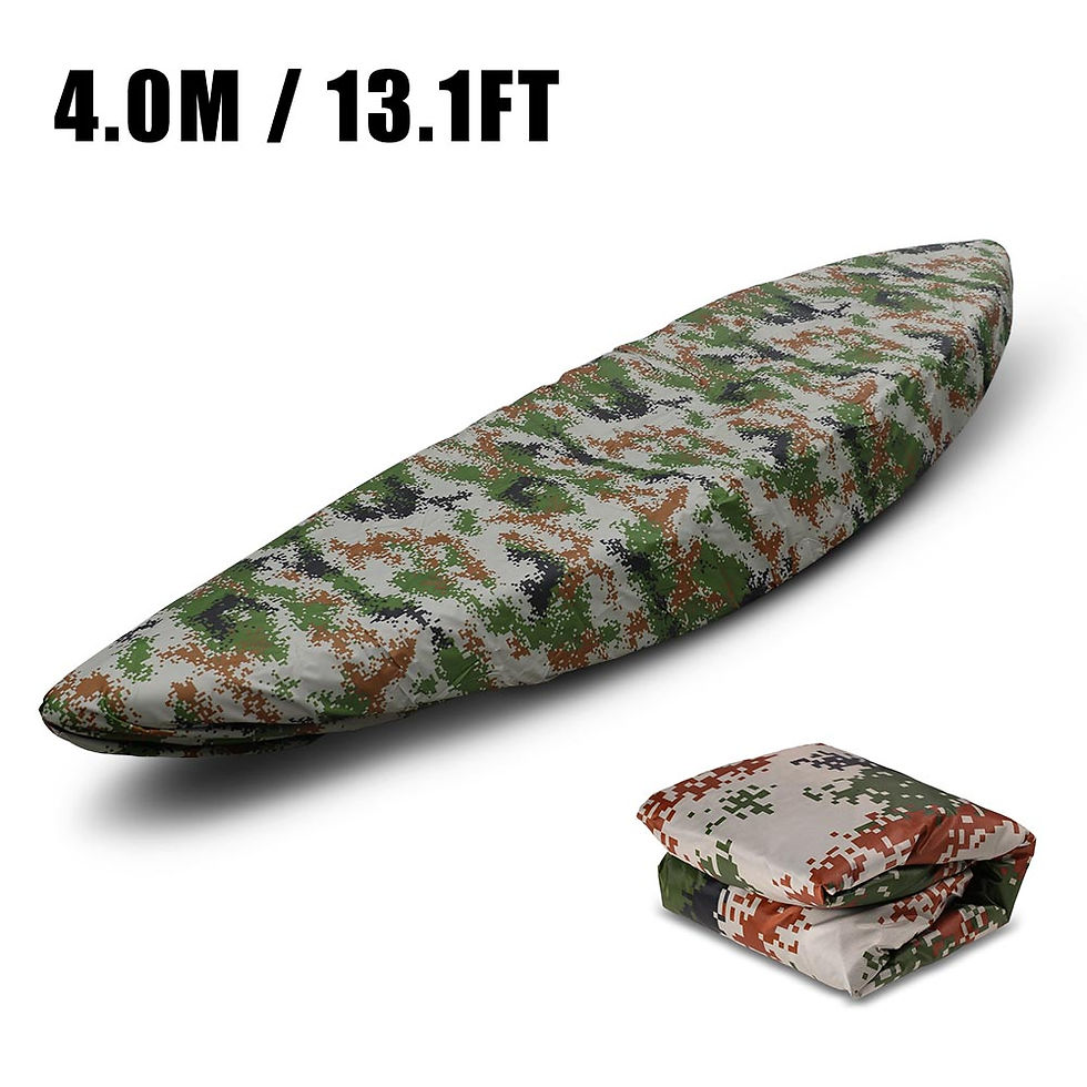 Миниатюра: Universal Kayak Cover Canoe Boat Waterproof Resistant Kayak Canoe Storage Cover
