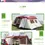 Миниатюра: Huge Double Layer Outdoor Family House Shape Team Camping Tent