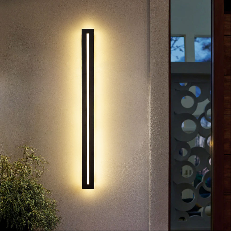 ภาพขนาดย่อ: Waterproof LED Outdoor Lighting Wall Lamps Long Wall Lights Fixtures 