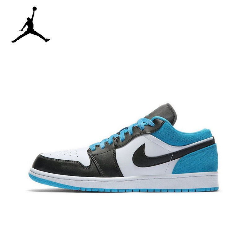 ภาพขนาดย่อ: Original Air Jordan 1 Low "Bred Toe" Men Classic Retro Basketball Street Casual