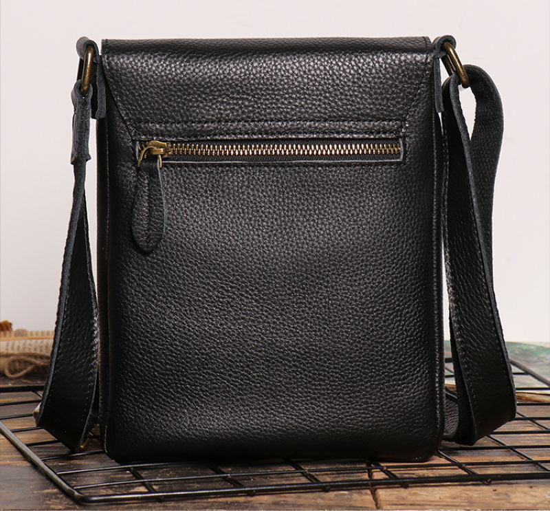 Thumbnail: Shoulder Leather Man Bag For Men Waterproof Crossbody Bags 
