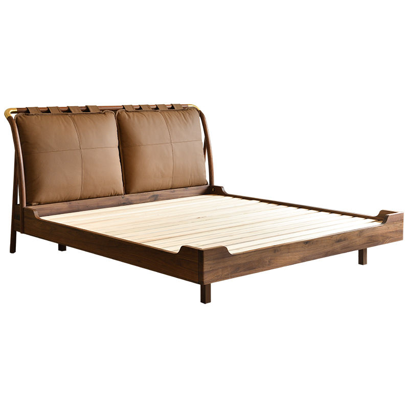Thumbnail: Modern Bed Japanese Design Sun Sleeping Leather King Size Unique Furniture