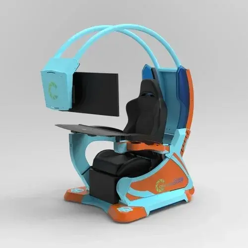 Miniaturbild: E-Sports Computer Chair Table Integrated Space Cockpit Home Office Zero Gravity