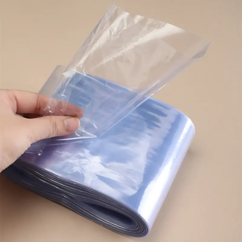 縮圖：Transparent Two End Connection Thermal Shrinkage Plastic Hot Air Packaging Bags