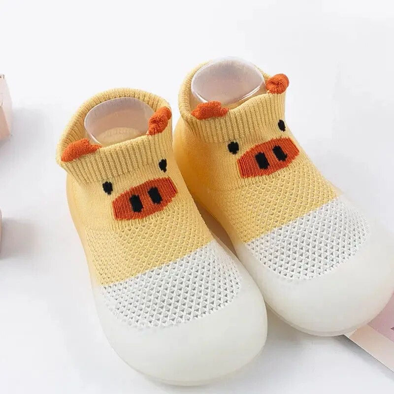 Hình thu nhỏ: Children's Shoes Baby Soft Bottom Breathable Footwear Cotton Baby Socks Shoes