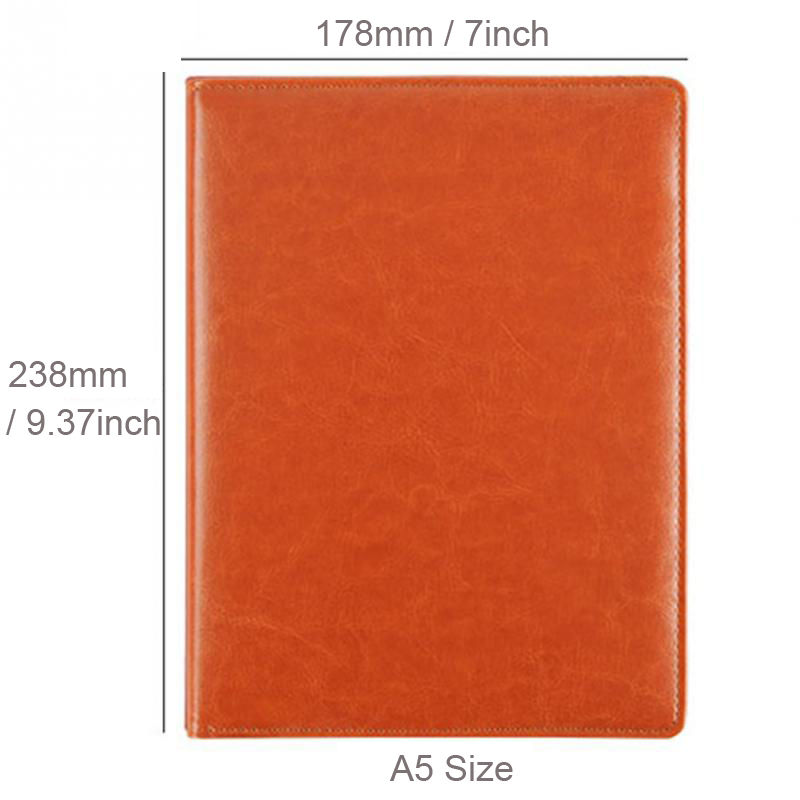Miniaturbild: A5 Leather Padfolio Portfolio File Folder Clipboard Document Holder Folder