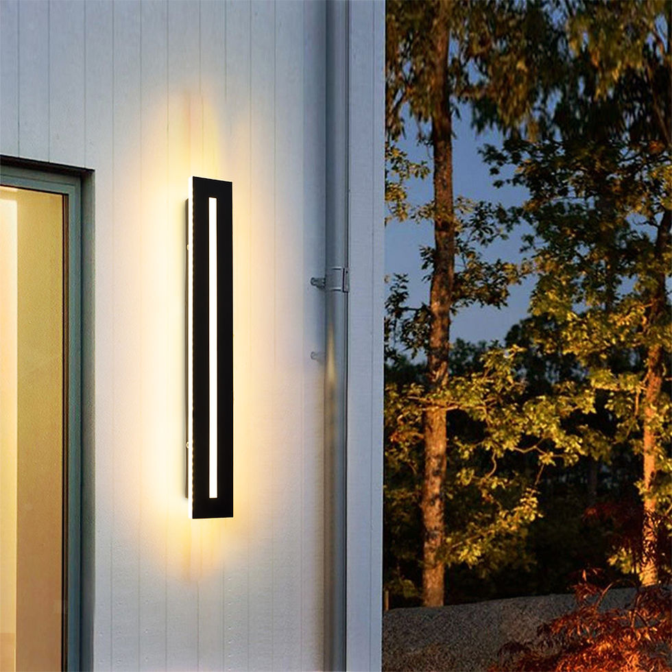 ภาพขนาดย่อ: Waterproof LED Outdoor Lighting Wall Lamps Long Wall Lights Fixtures 