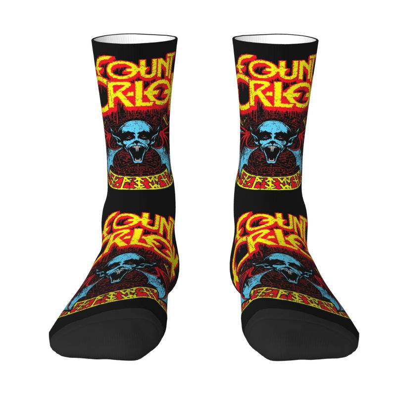 Thumbnail: Ozzy Osbourne Rock Heavy Metal Crew Socks Unisex Dress Socks