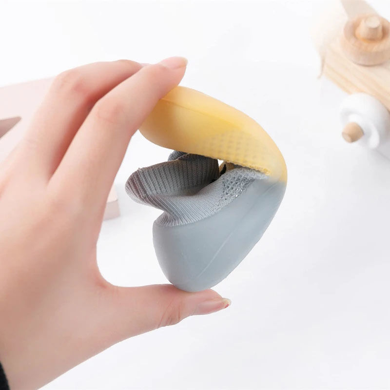 Hình thu nhỏ: Children's Shoes Baby Soft Bottom Breathable Footwear Cotton Baby Socks Shoes