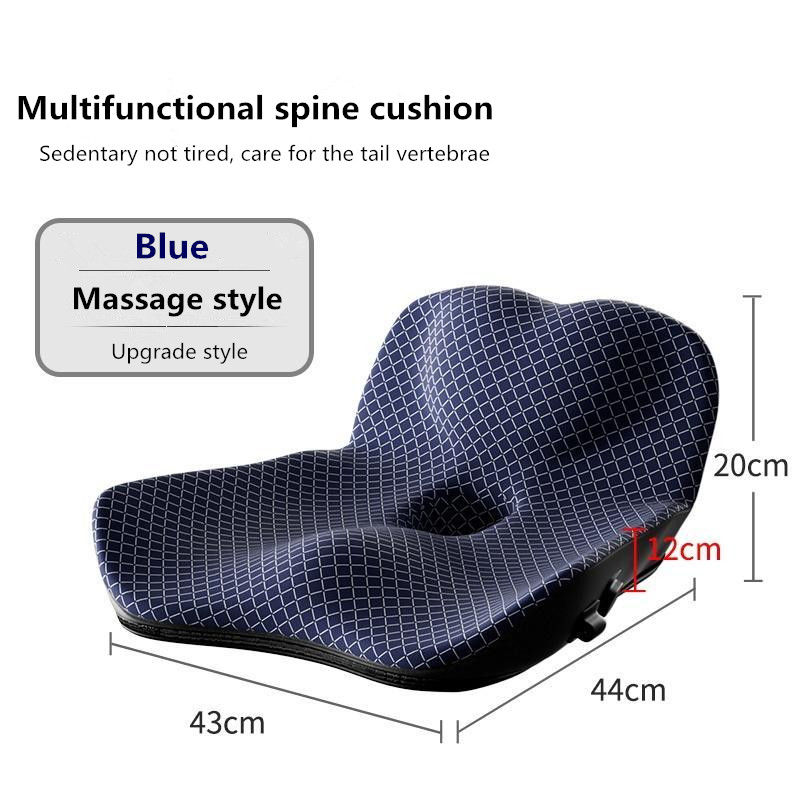 थंबनेल: Orthopedic Memory Foam Coccyx Cushion for Tailbone Sciatica 