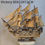 Miniaturbild: Sunchamo Vintage Solid Wood Sailboat World Famous Used Manual 