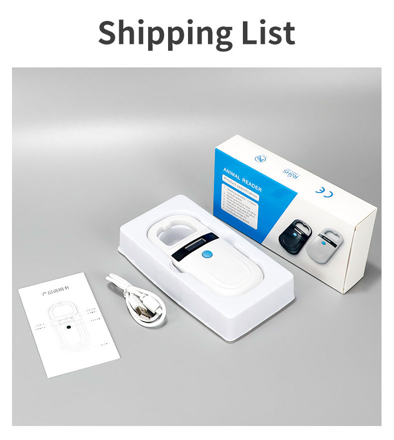 תמונה ממוזערת: Animal RFID Microchip Syringe for Cat Dog Fish Poultry Pet Animal 