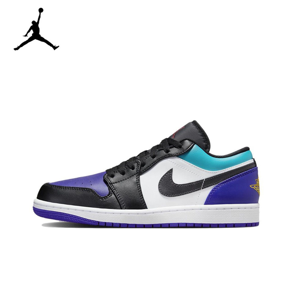 ภาพขนาดย่อ: Original Air Jordan 1 Low "Celtics""Green Toe"Green Men's Retro Basketball Shoes