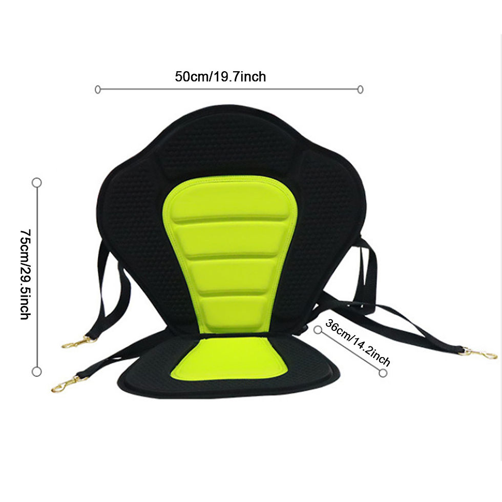 サムネイル： Kayak Paddle Board Adjustable Non-Slip Backrest Seat Rowboats Fishing Canoeing