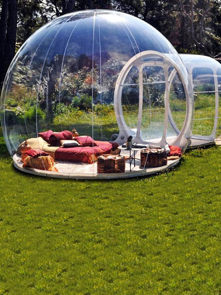 Thumbnail: Outdoor Camping Inflatable Bubble Tent Large DIY Home House Backyard Camping 