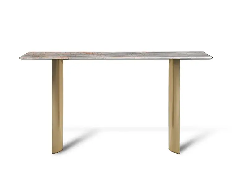 ภาพขนาดย่อ: Nordic Antique Style Stone Plate Table Aisle Simple Console