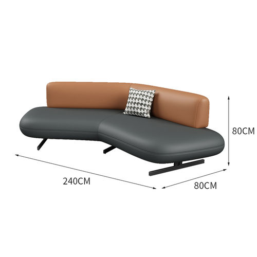 Thumbnail: Italian Modular Sofa Ergonomic Luxury Living Room Sofa Sleeper Furniture