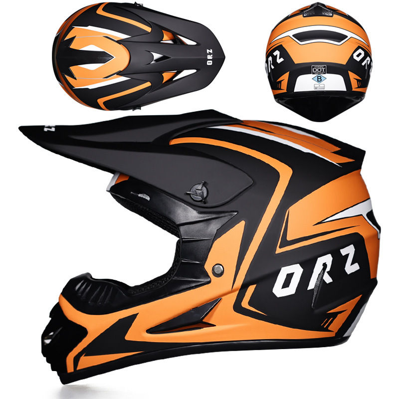 Thumbnail: Dirt Bike Helmet Motocross ATV Dirt bike BMX Off Road Full Face Motorcycle DOT 
