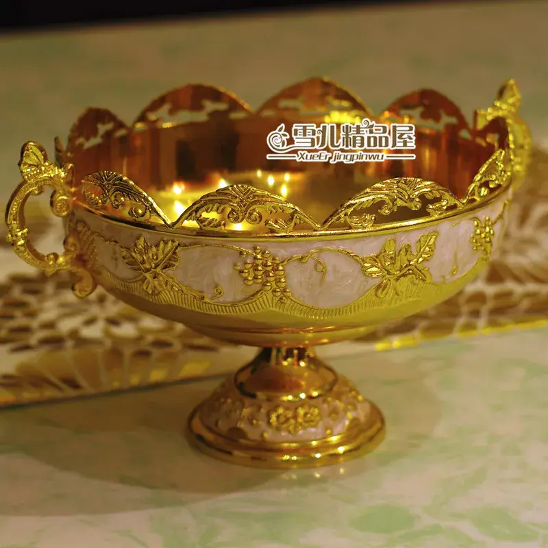 תמונה ממוזערת: Fruit Dish Fruit Bowl Hotel Bar Household National Post European Carving 