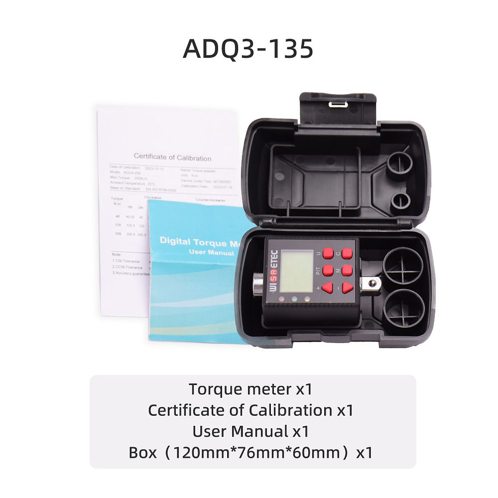 Miniatyrbilde: Digital Torque Meter 0.1-340 N.m Adjustable Torque Meter Adapter Electronic