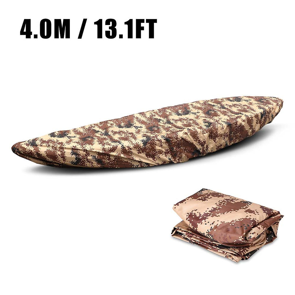 Миниатюра: Universal Kayak Cover Canoe Boat Waterproof Resistant Kayak Canoe Storage Cover