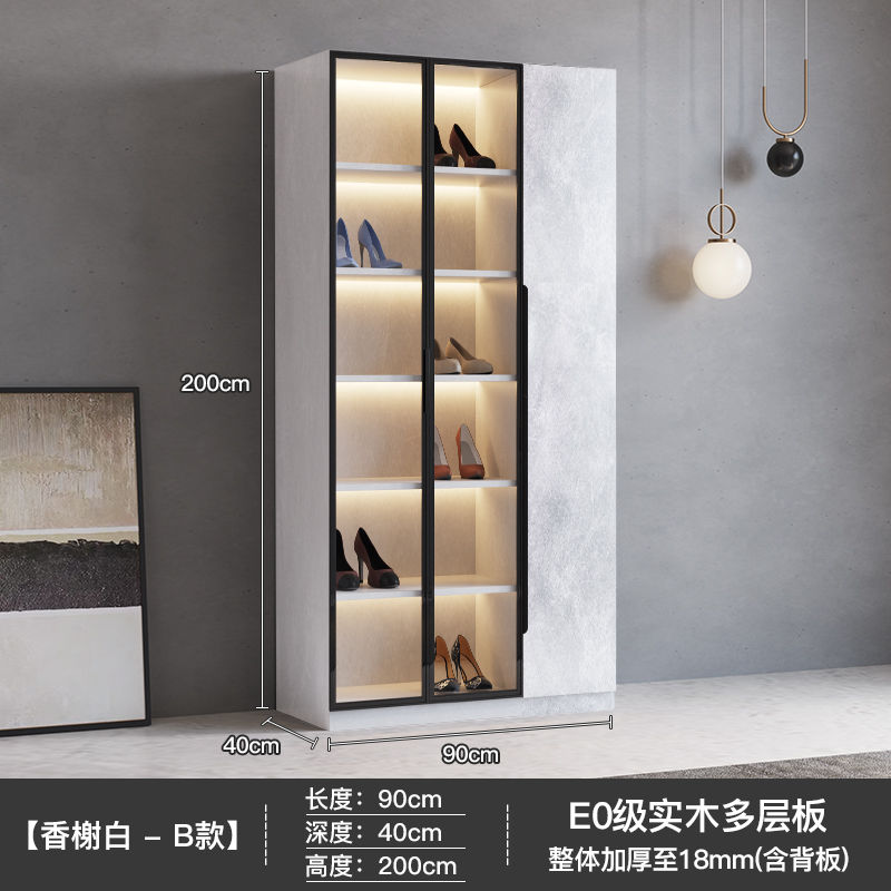 Thumbnail: Narrow Vertical Shoe Cabinet Multi Layer Shoe Cabinets Organizer Storage
