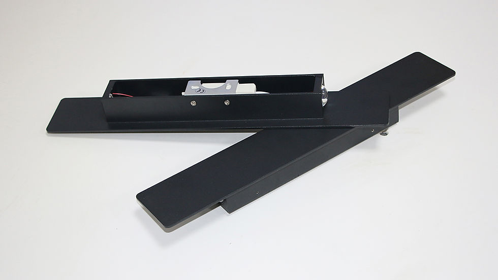 ภาพขนาดย่อ: Waterproof Wall Lamps Strip Aluminum Wall Lights 18W LED Black Wall Lamp