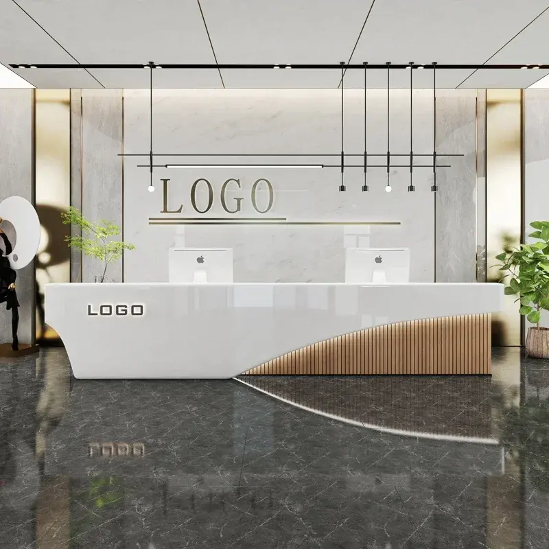 Miniaturbild: Service Counter Office Furniture Companies Desk Executive Customer Hairdressing 